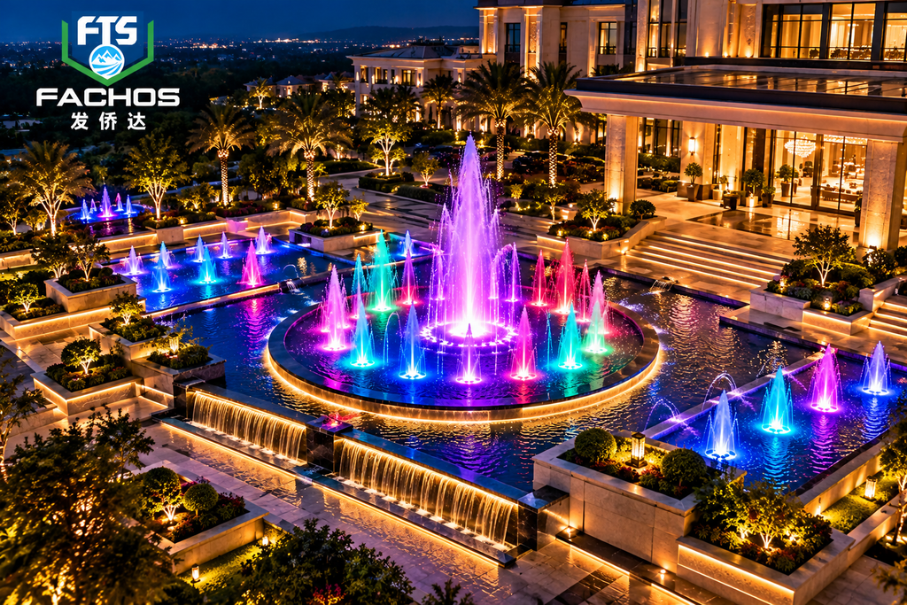 12W RGB Fountain LED Light – Colourful Water Feature Lighting | Fachos