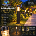 Fachos-Outdoor LED Bollard Lights for Gardens, Parks and Walkways